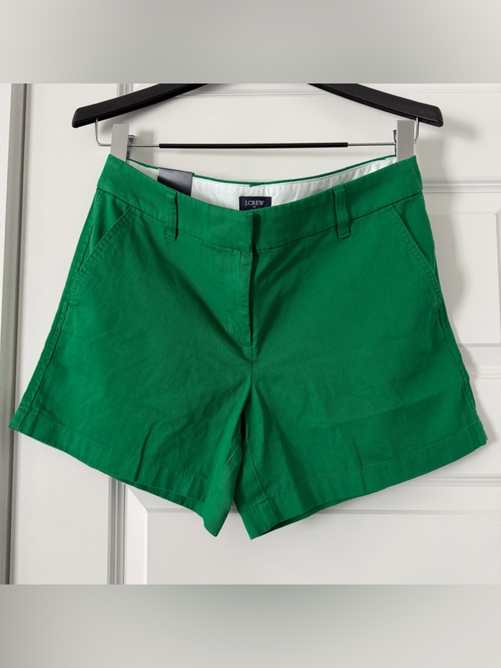 J.Crew Factory Classic 5” Chino Short Size 8 Green NWT